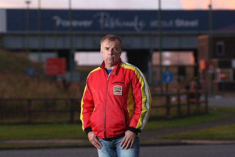 Mike Gilbert had to move his family out of their mortgaged home into tiny rented accommodation when the Redcar plant shut down