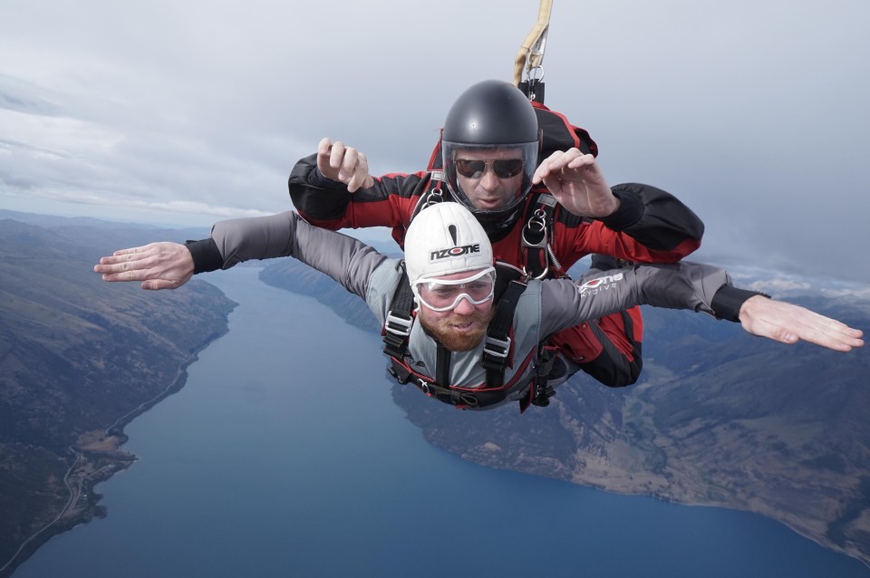 Jacob takes the skies above New Zealand with gut-churning results!