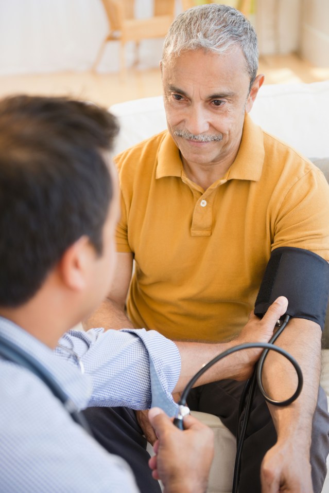 Exercising in middle age also helped people with long term conditions such as high blood pressure