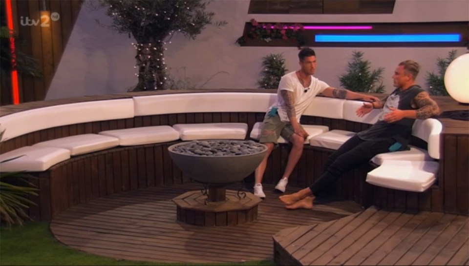 The boys sat down for a chat to discuss their feud over Sophie