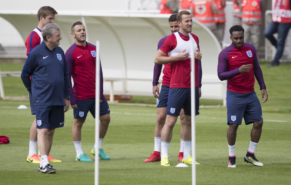 Chantilly England Training Match day -1