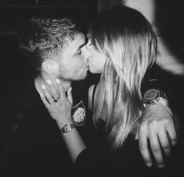 Ferne McCann was pictured kissing Arthur Collins recently on social media 