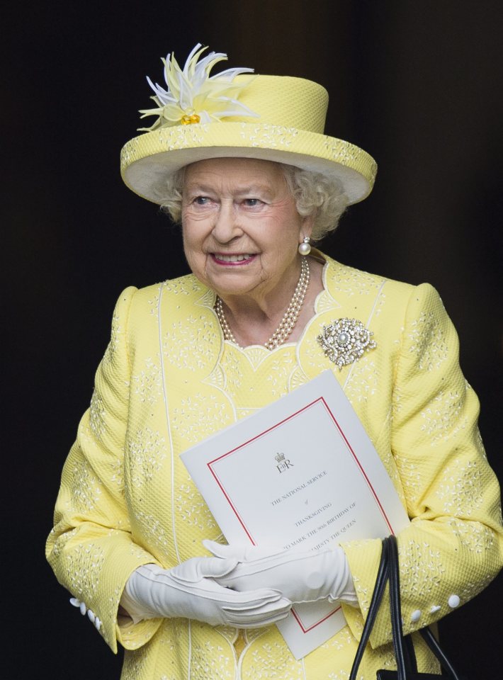 National Service of Thanksgiving to mark 90th birthday of Queen