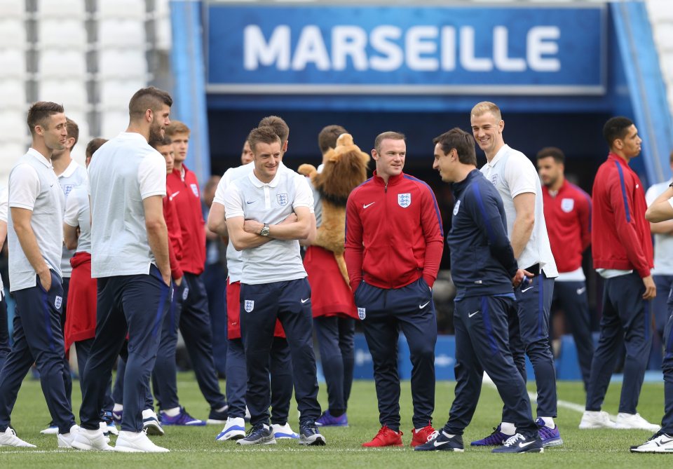 England prepare for their opening match at Euro 2016 against Russia