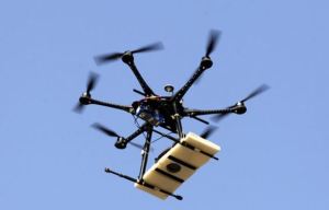 Two drones shot out of sky after criminals attempted to smuggle in booze and drugs