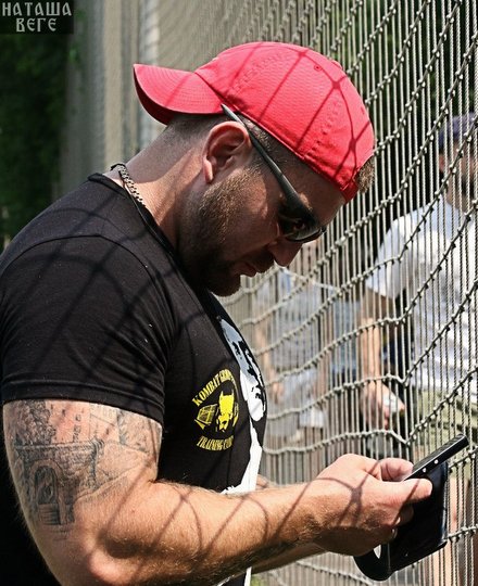 Believed to have taken part in the riots, Vasily is a member of the neo-nazi Spartak Gladiator Firm