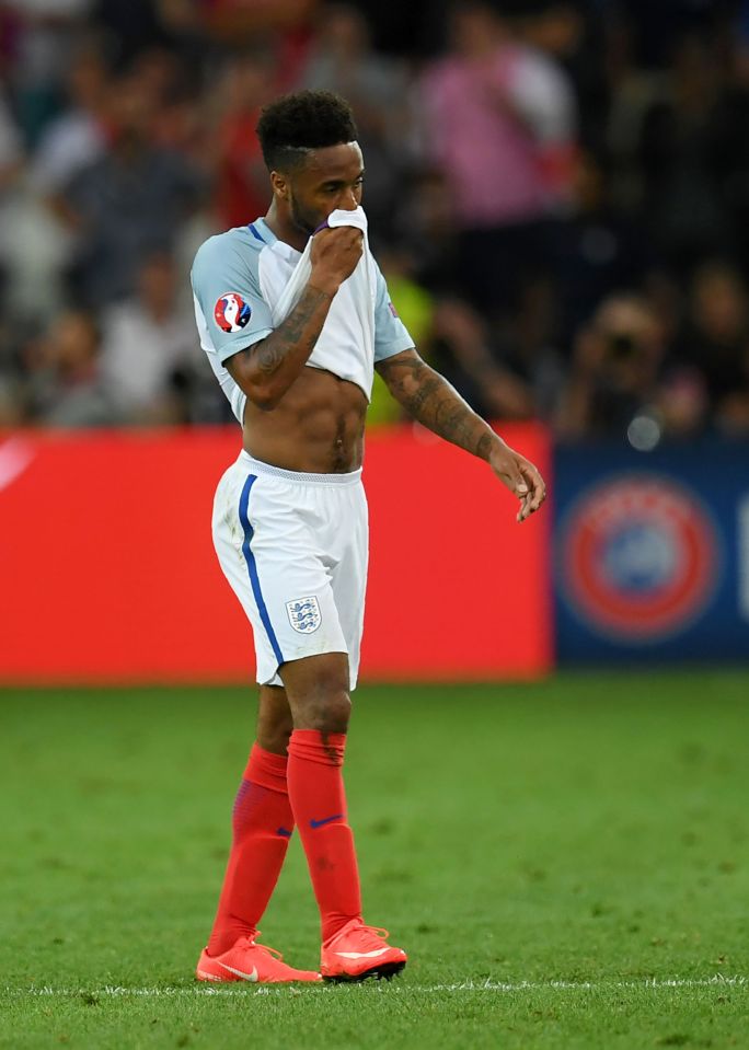 Raheem Sterling's place in the England side is under threat for the Wales game
