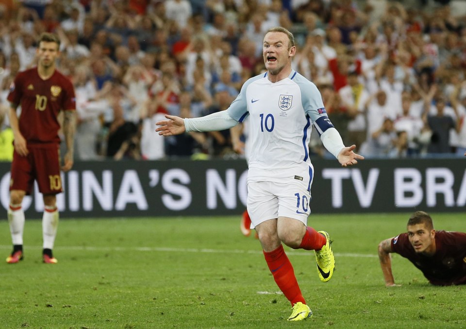 Skipper Wayne Rooney moved into midfield and played well in the draw