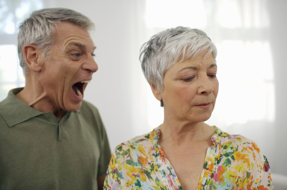 And the research revealed that those who disguised their emotions and 'stonewalled' were more likely to develop backaches, stiff necks or joints and muscle tension