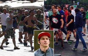 Joey Barton narrowly escaped Russian hooligans hunting for England fans in Marseilles