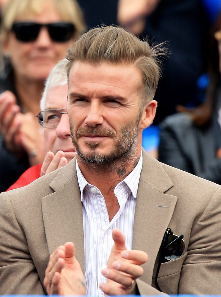 Mario has joked Stephanie will say she's dated happily married David Beckham next 