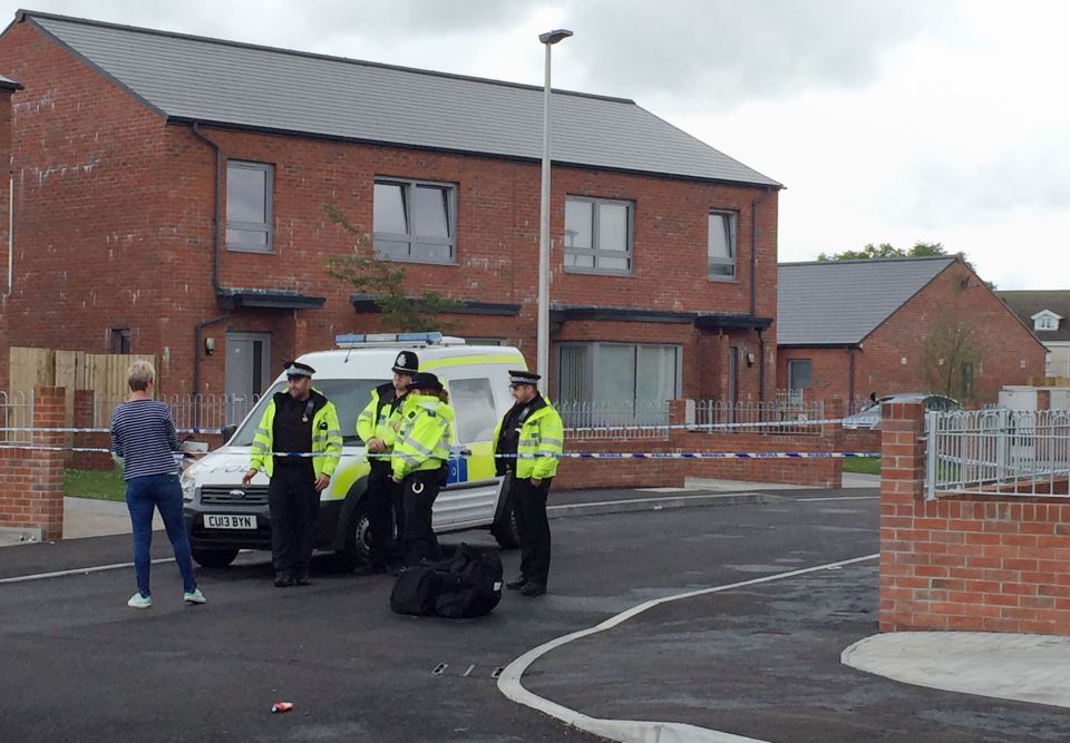 Police were called to Spencer's house after complaints about his behaviour