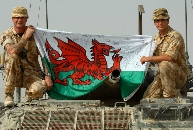 He had struggled to cope with life outside the army when he returned home to Wales five years ago