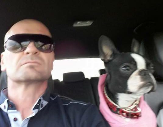 After leaving the army, Spencer moved back to his hometown where he lived along with his beloved pet dog Lucky