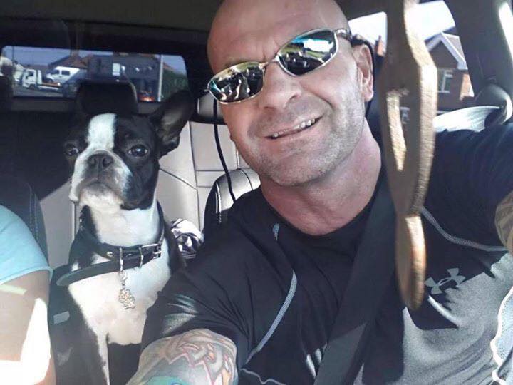 Neighbours have told how Corporal Spencer Beynon stabbed his beloved pet dog Lucky before turning the kitchen knife on himself