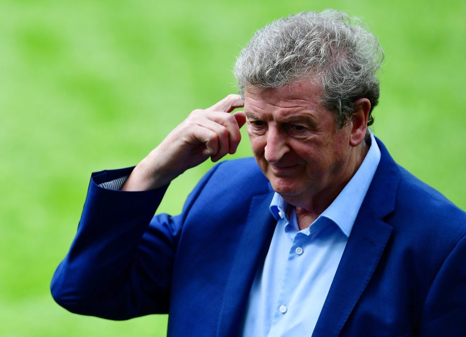 LENS, FRANCE - JUNE 15: Roy Hodgson manager of England looks on during a pitch walk at Stade Bollaert-Delelis ahead of the UEFA Euro 2016 match against Wales on June 15, 2016 in Lens, France. (Photo by Dan Mullan/Getty Images)