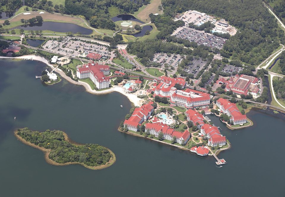 Lane waded in the waters of the Seven Seas Lagoon before being snatched by an alligator