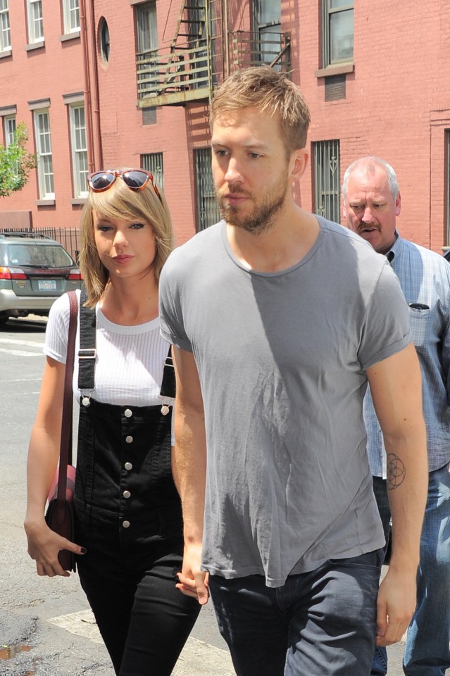 Taylor and Calvin announced their split just two weeks ago
