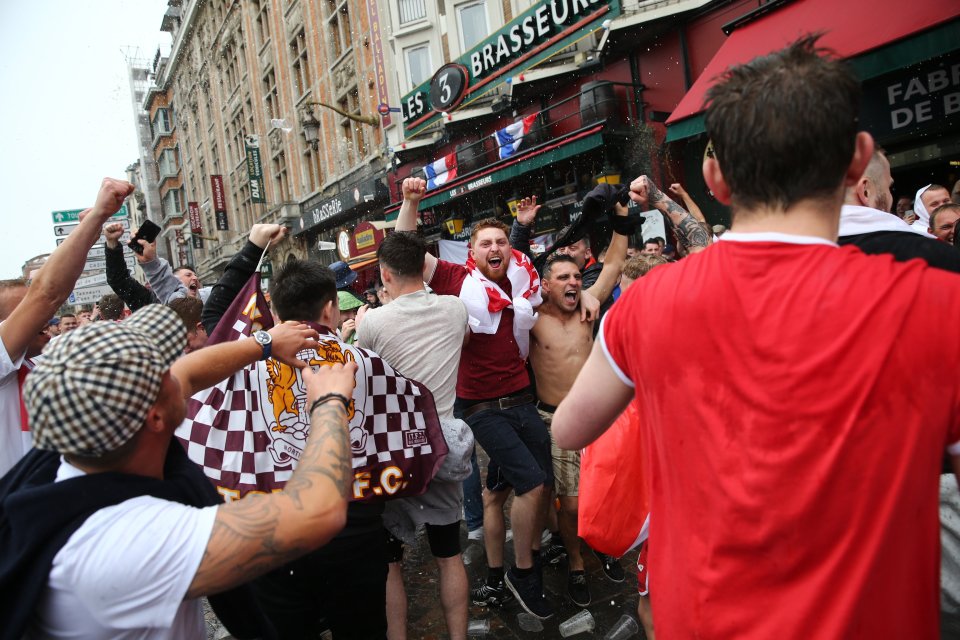 England fans