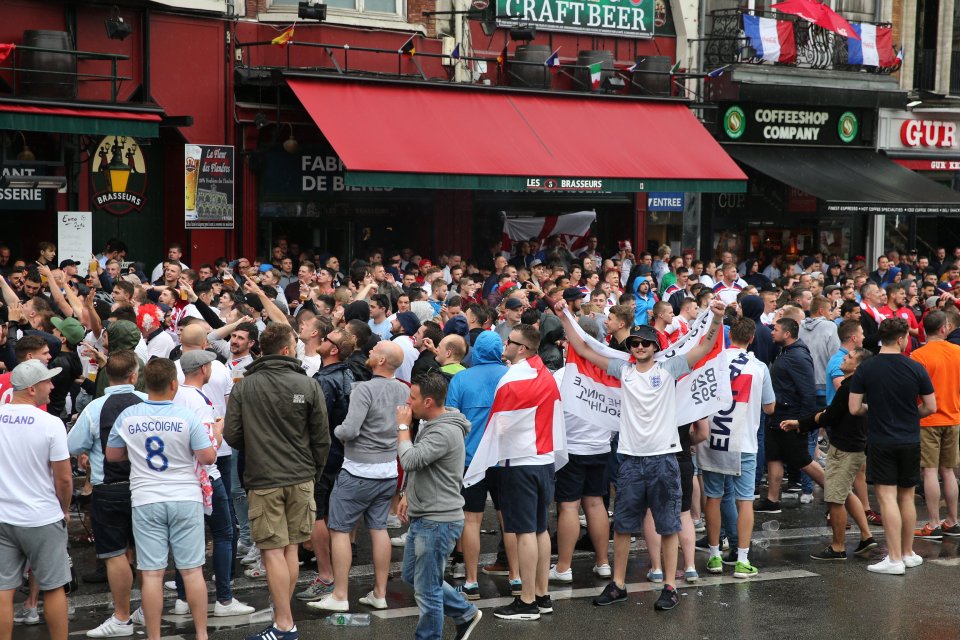 England fans