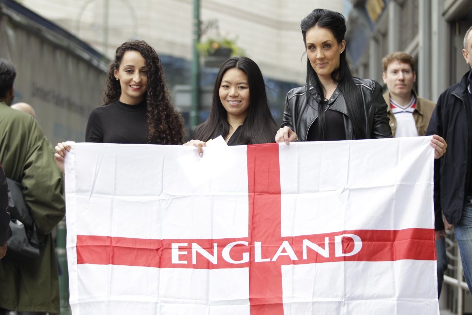 Brum England fans