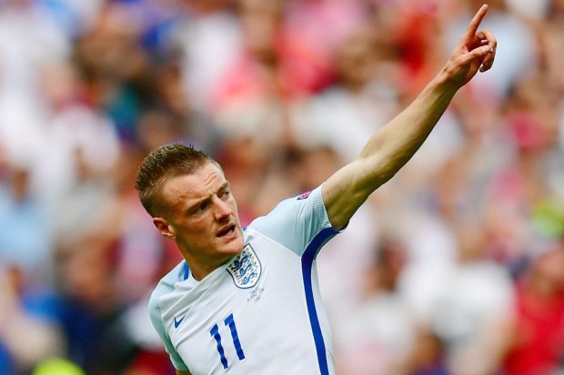 Jamie Vardy is expected to start for England against Slovakia