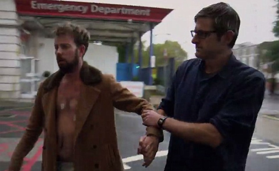 Theroux tried to discourage Joe from continuing to drink