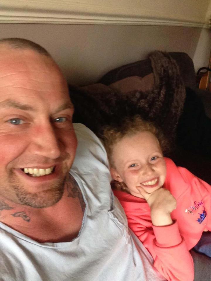 Dad, Mathew Cable, and his daughter Ellie, who was encouraged to join after-school clubs to prevent her own radicalisation and grooming