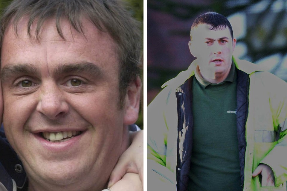 She had two children with Dave Cunliffe (left) but they split in 1999. She was then engaged to Martin Murphy from 2000-01