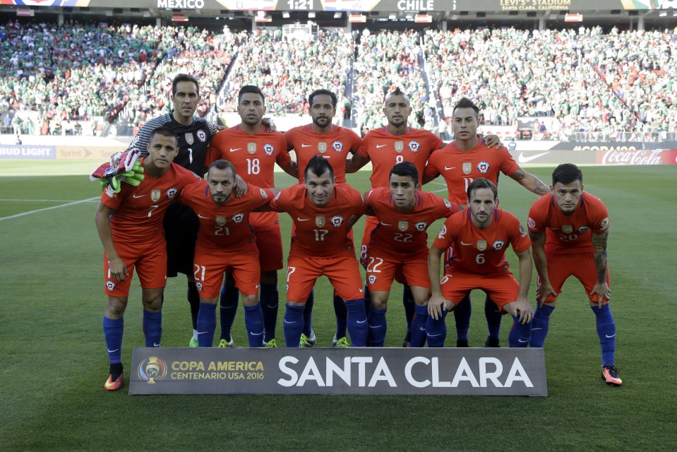 Chile were looking to defend the title they won last year
