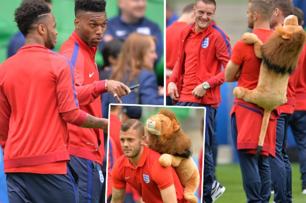 England team trains ahead of Euro 2016 group stage clash against Slovakia