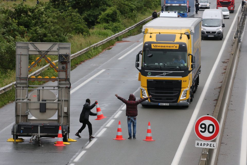 Migrants in Calais