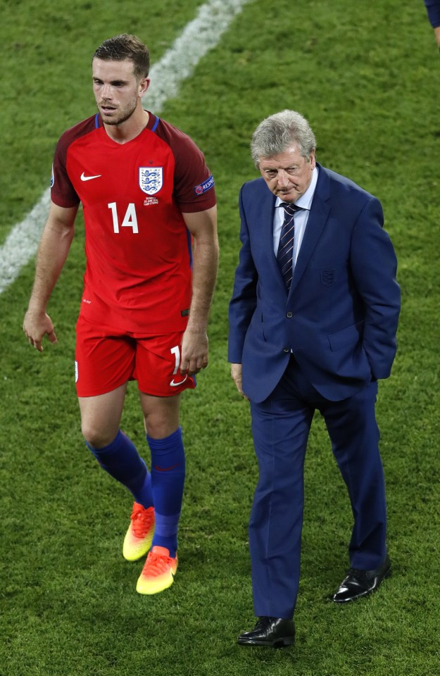 Jordan Henderson played well in central midfield after Roy Hodgson selected him