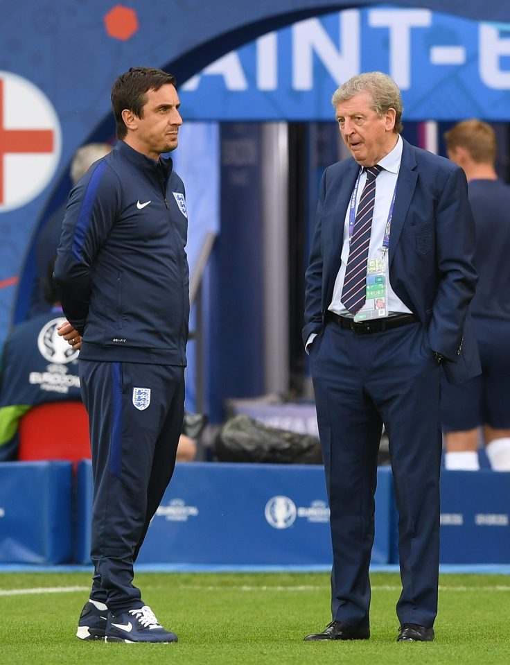 Gary Neville is another candidate that could take over from Roy Hodgson