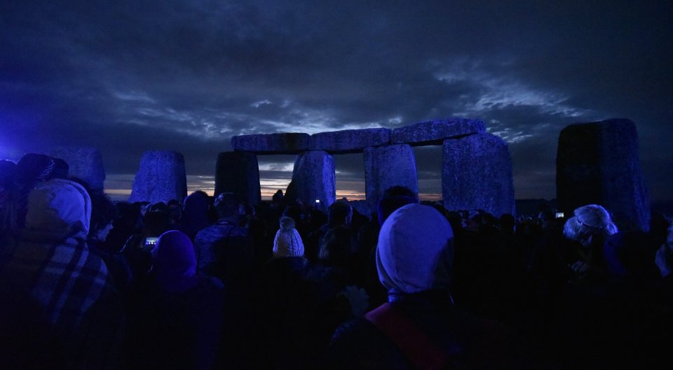Summer solstice at Stonehenge, Wiltshire, England