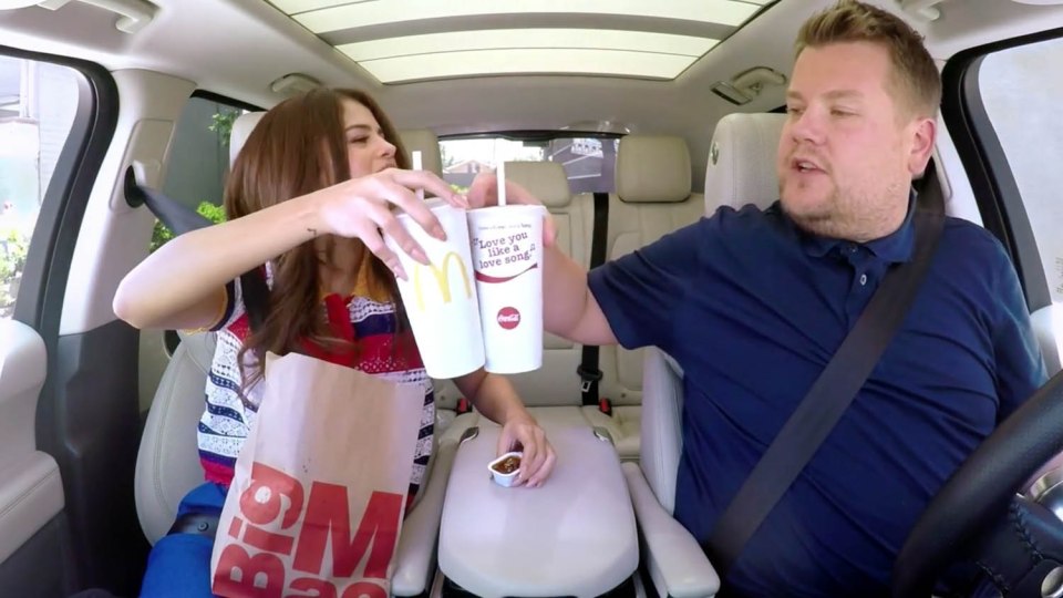 Selena Gomez, James Corden