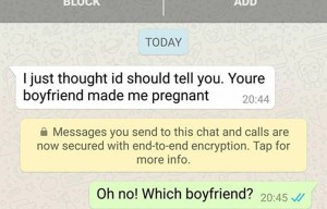 Pregnant troll