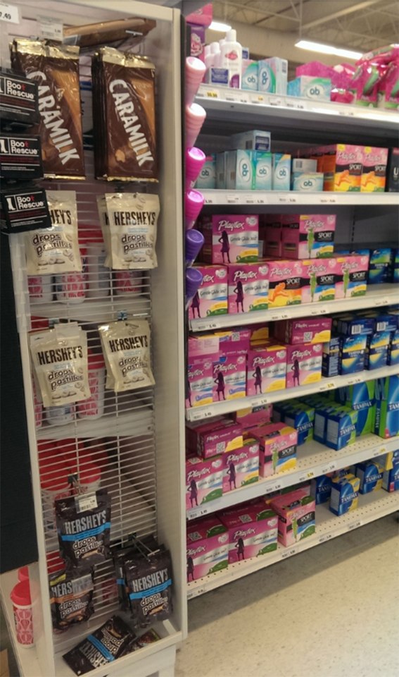 Amusing product placements