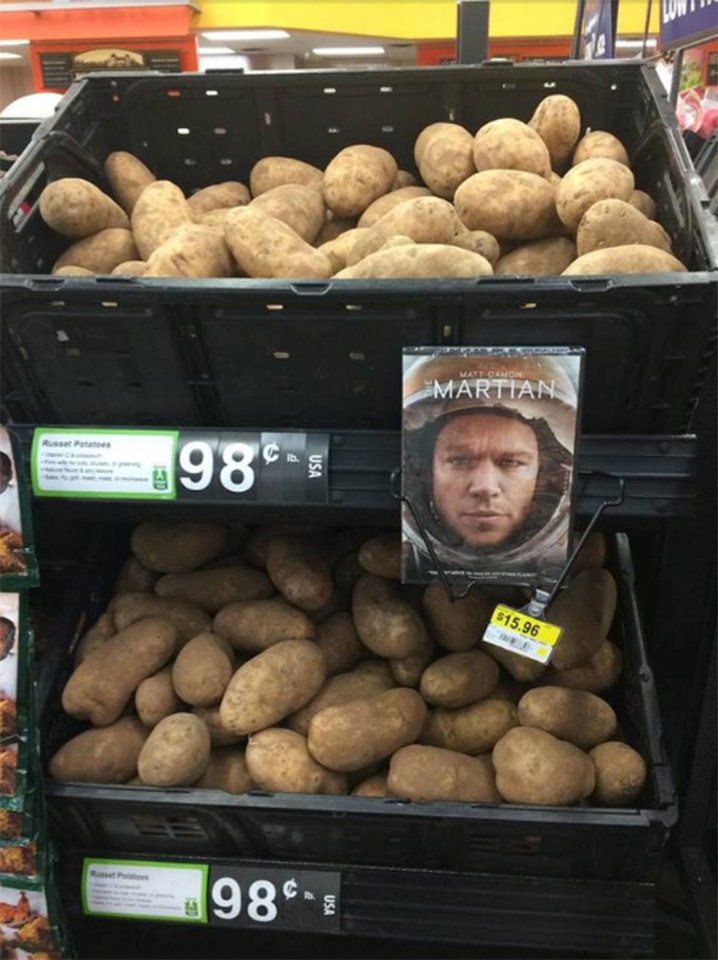 Amusing product placements