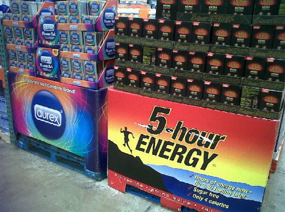 Amusing product placements