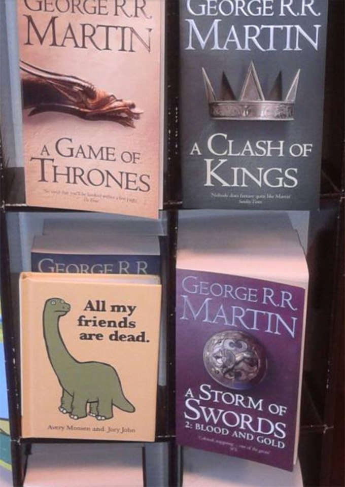 Amusing product placements