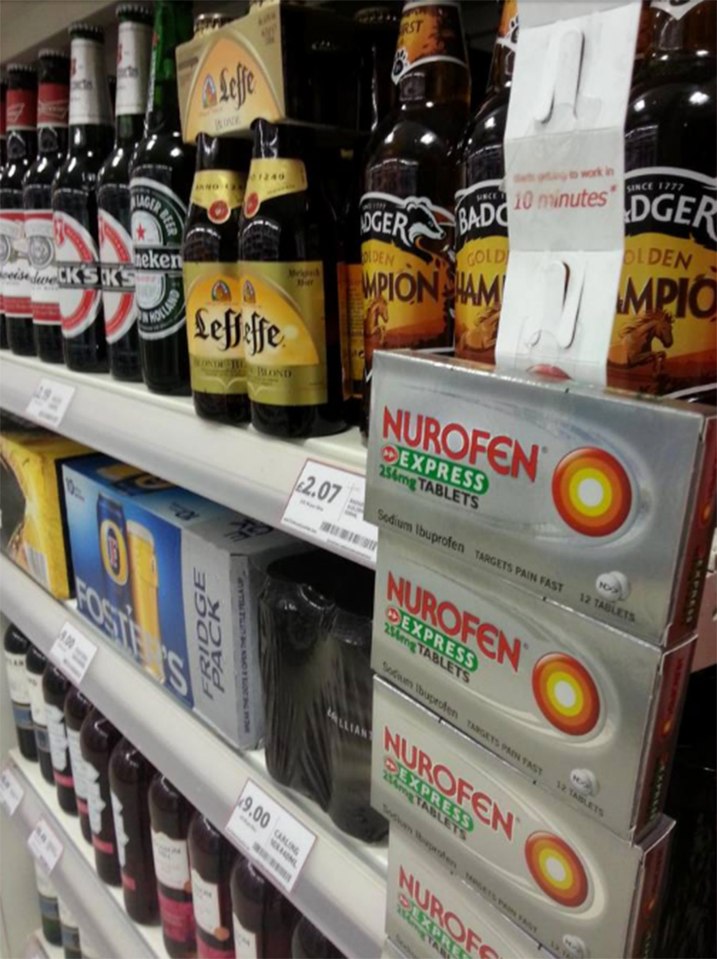 Amusing product placements