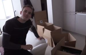 Computer games vlogger PewDiePie has been kicked out of his flat for making too much noise laughing