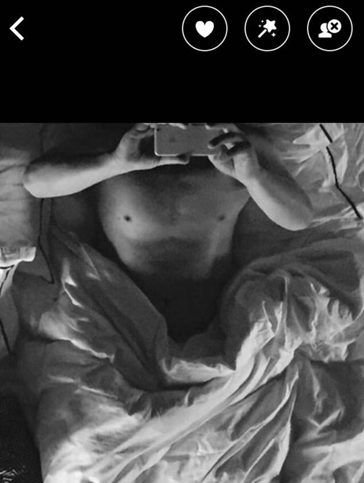 Apparently this is what Shane looks like between the sheets