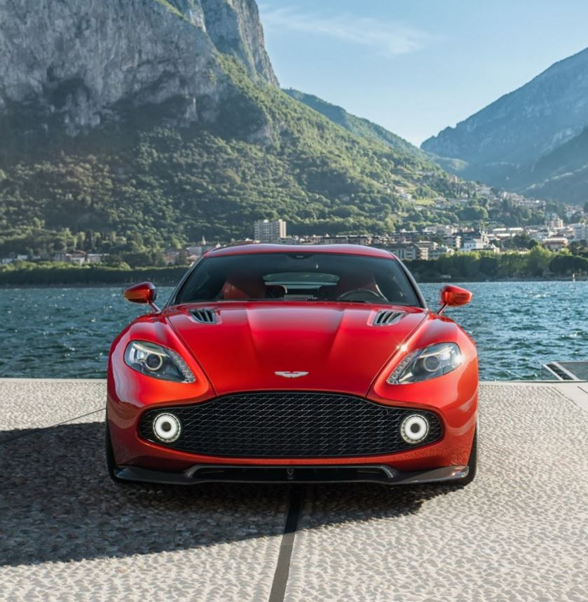Aston Martin Zagato Parked
