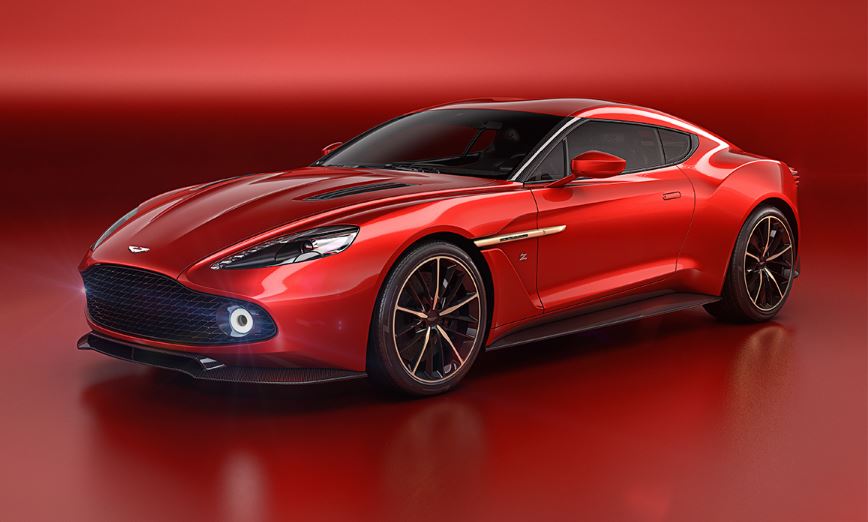 Aston Martin zagato promo shot