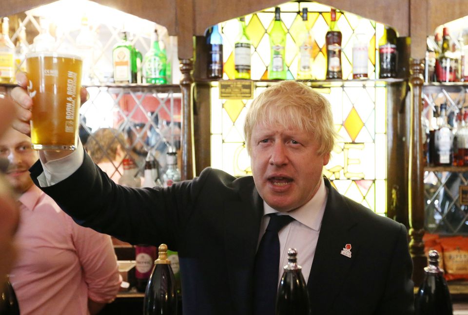 Calling time... Boris Johnson has pulled out of the race for No.10