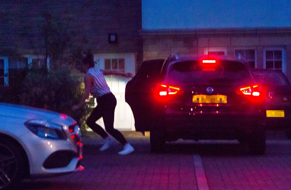 Reid runs as fast as she can to see her mum after three years in jail