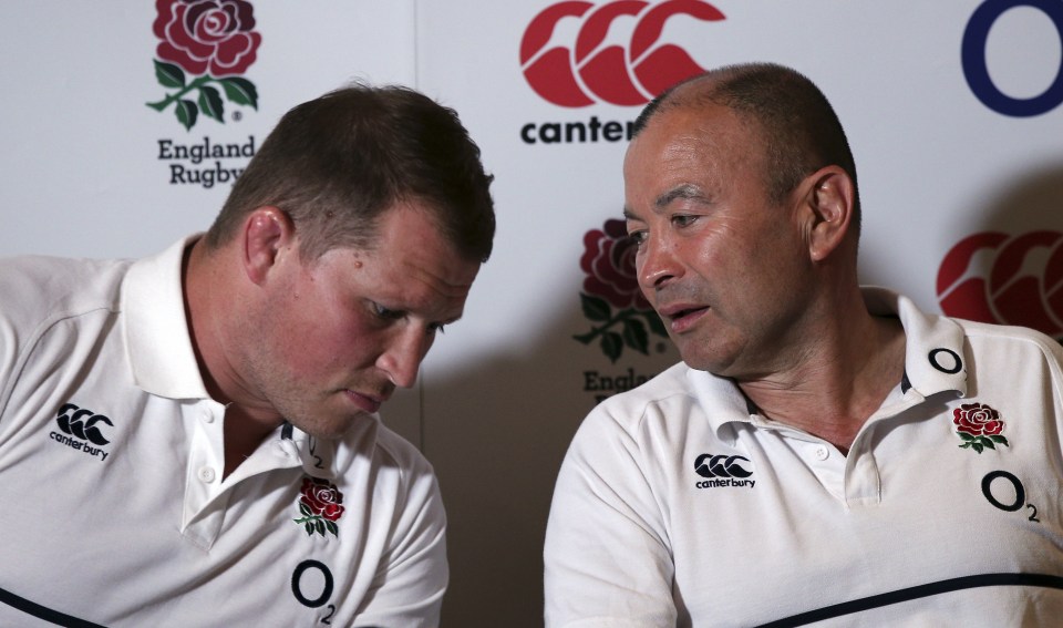 England head coach Eddie Jones has a chat to Dylan Hartley on the Red Rose tour Down Under