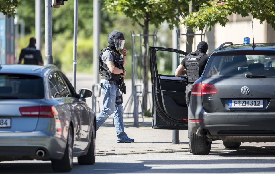 German cinema gunman